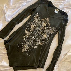 Vocal women’s Decal long sleeve top